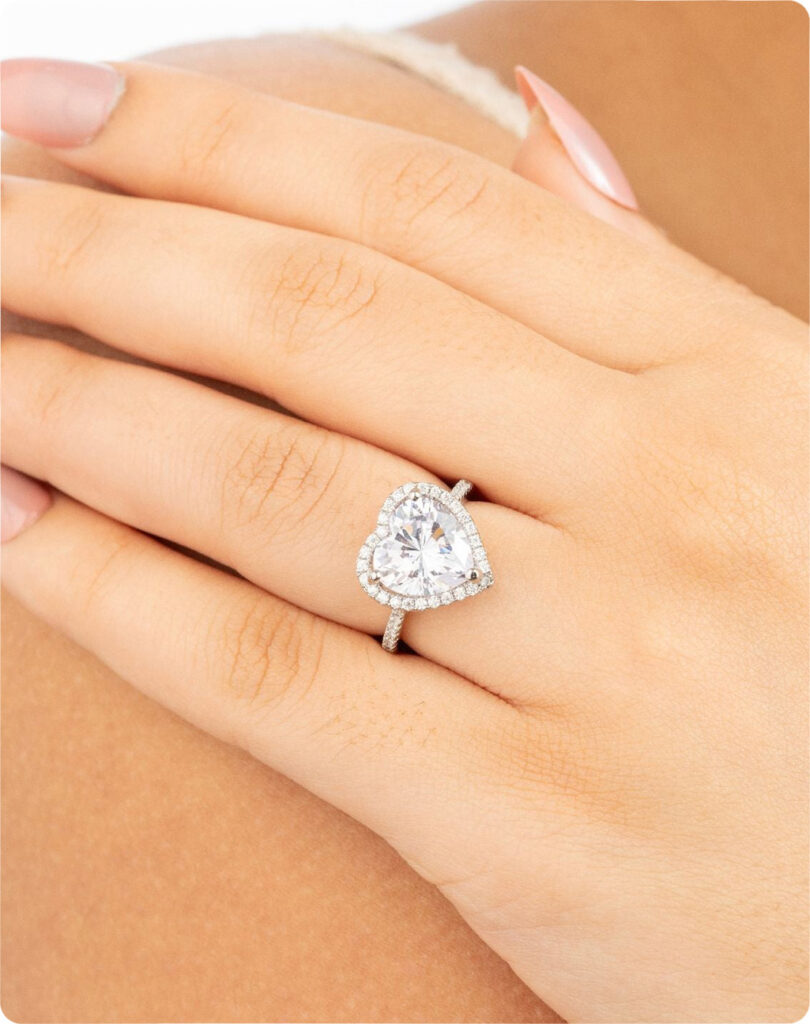 UsefulMate-Ring | Heart of Brilliance Diamante